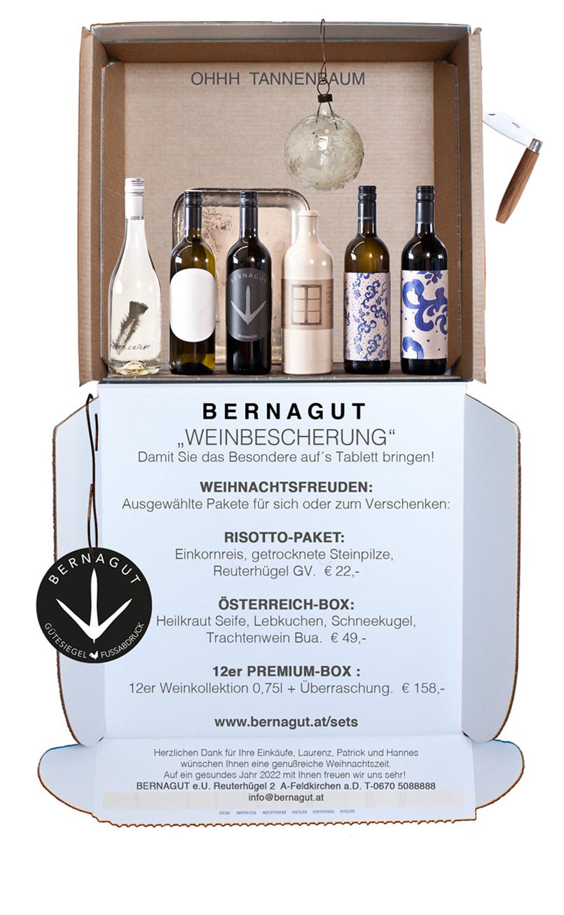 Bernagut Geschekset´s für die Weihnachtszeit und darüber hinaus!